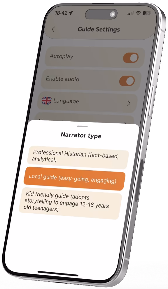 Personalized Travel Companions Phone Mockup